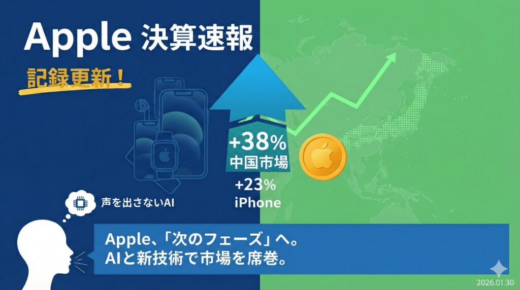 Apple決算
